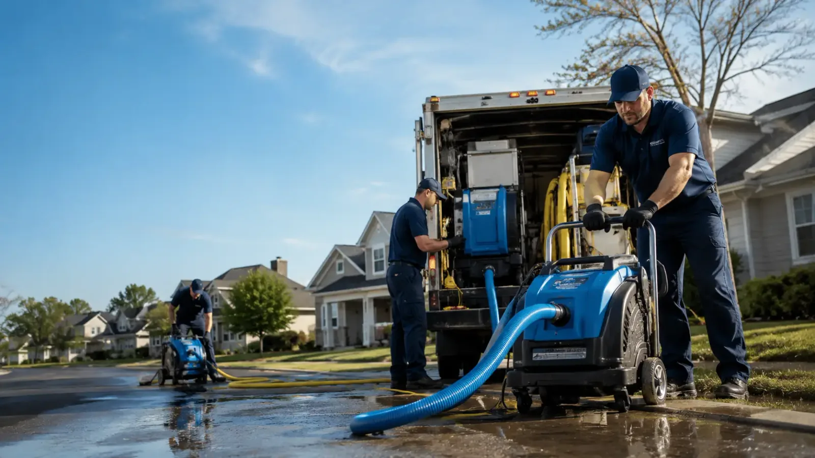 Flood Damage Cleanup in Jet, OK